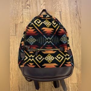 Wool Pendleton backpack